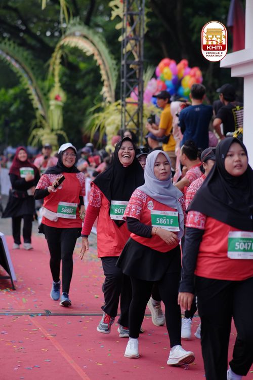 Race photo from Kediri Half Marathon 2025