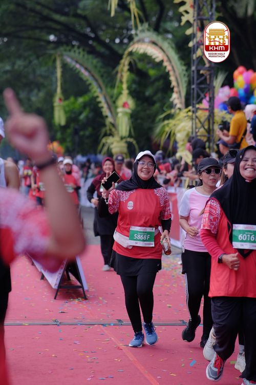 Race photo from Kediri Half Marathon 2025