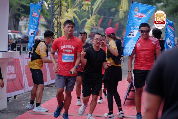 Race photo from Kediri Half Marathon 2025