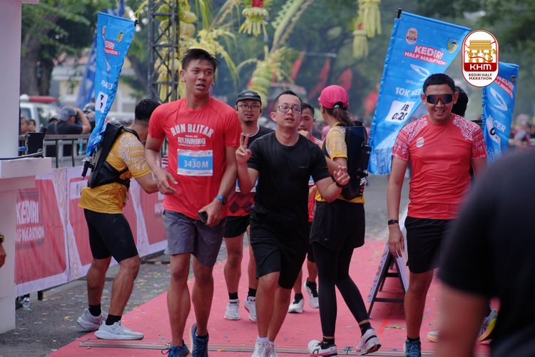 Race photo from Kediri Half Marathon 2025