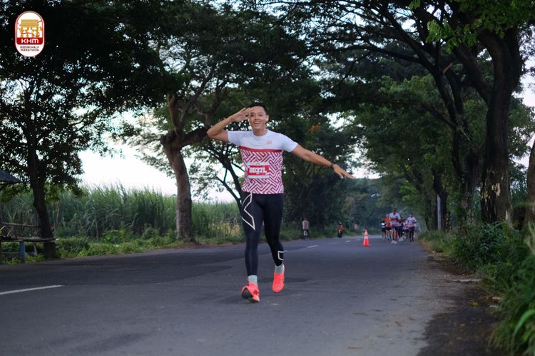 Race photo from Kediri Half Marathon 2024
