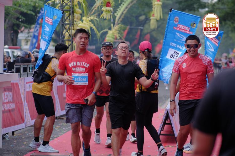 Race photo from Kediri Half Marathon 2025