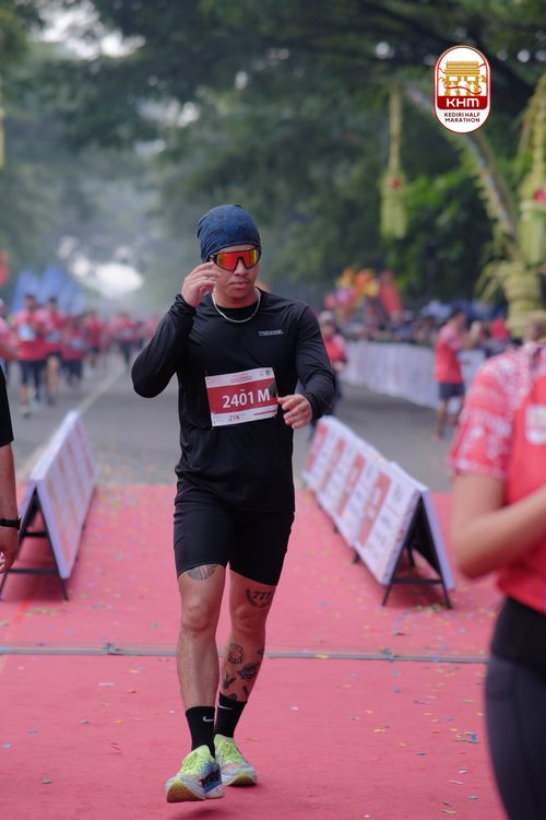 Race photo from Kediri Half Marathon 2025