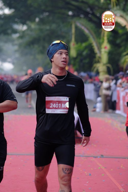 Race photo from Kediri Half Marathon 2025