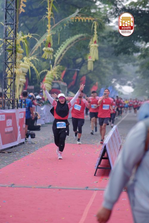 Race photo from Kediri Half Marathon 2025