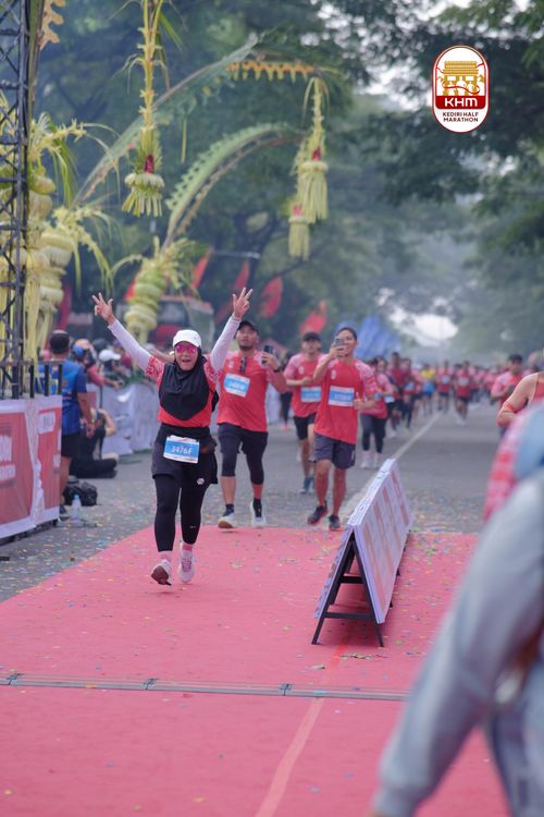 Race photo from Kediri Half Marathon 2025
