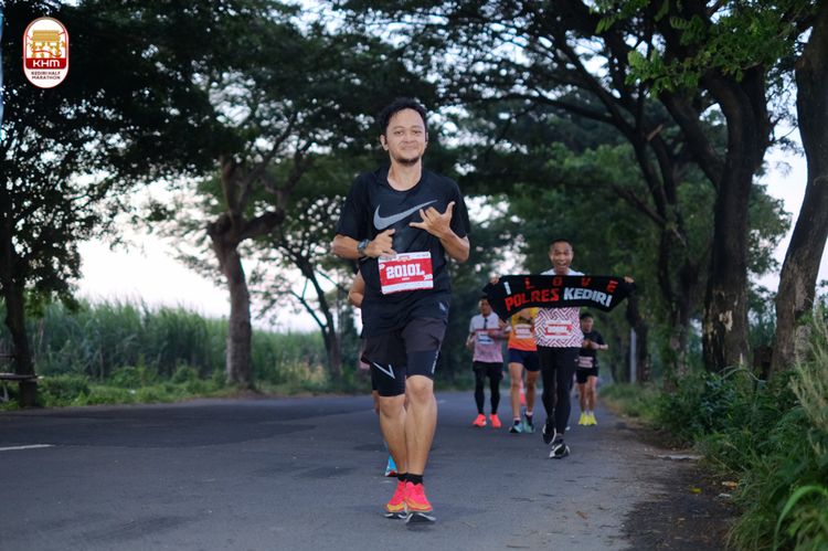 Race photo from Kediri Half Marathon 2024