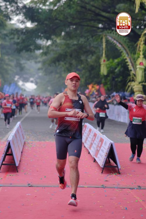 Race photo from Kediri Half Marathon 2025