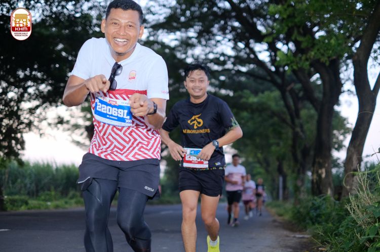 Race photo from Kediri Half Marathon 2024