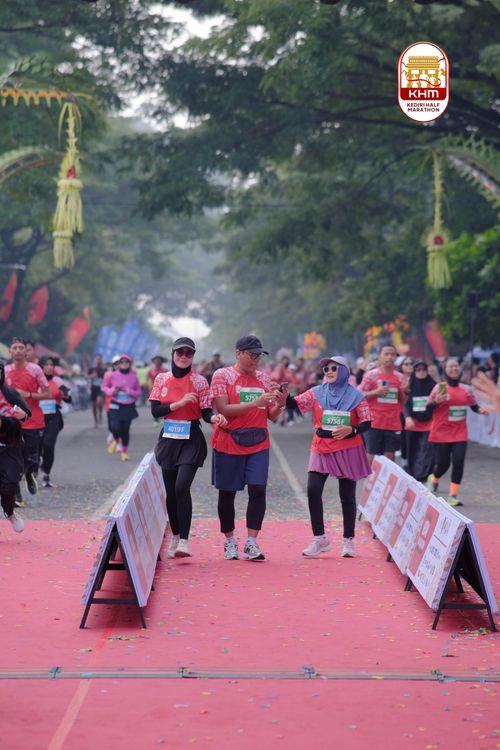 Race photo from Kediri Half Marathon 2025