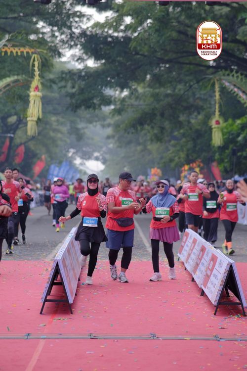 Race photo from Kediri Half Marathon 2025
