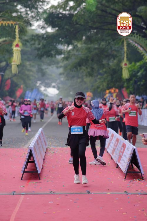 Race photo from Kediri Half Marathon 2025