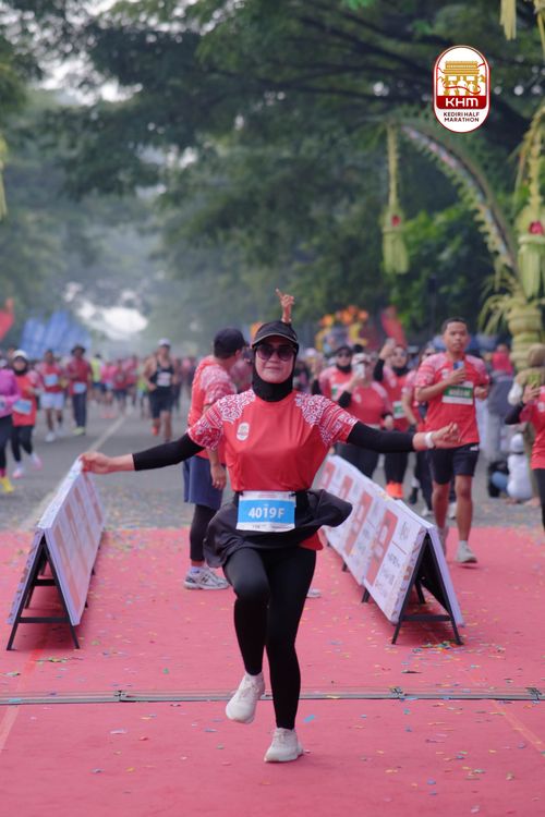 Race photo from Kediri Half Marathon 2025