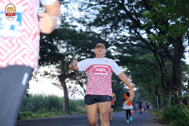 Race photo from Kediri Half Marathon 2024