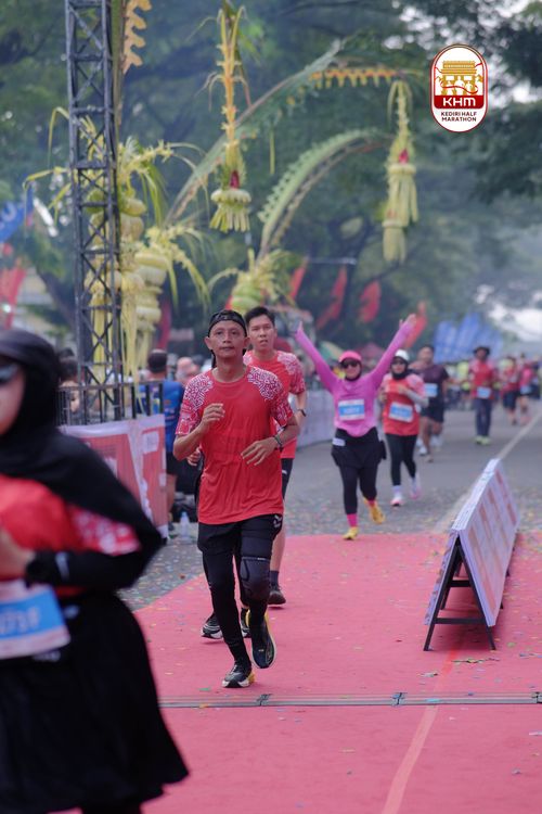 Race photo from Kediri Half Marathon 2025