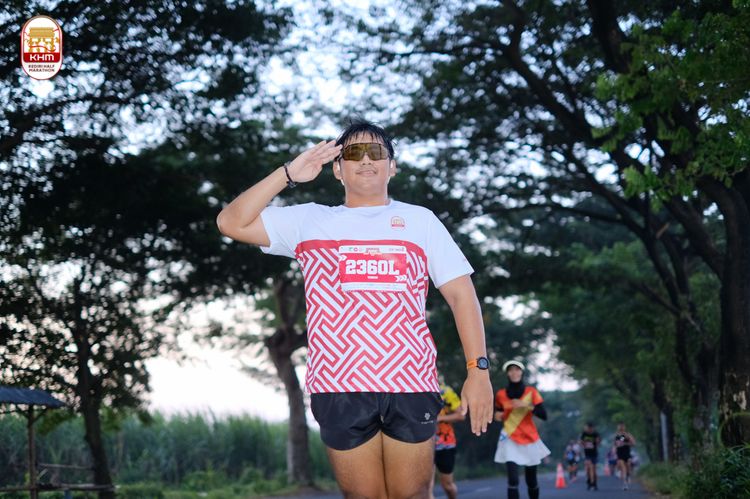 Race photo from Kediri Half Marathon 2024