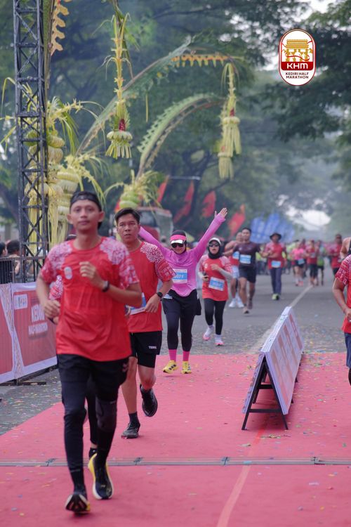 Race photo from Kediri Half Marathon 2025