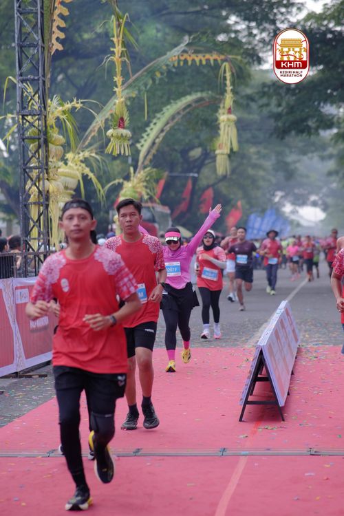Race photo from Kediri Half Marathon 2025