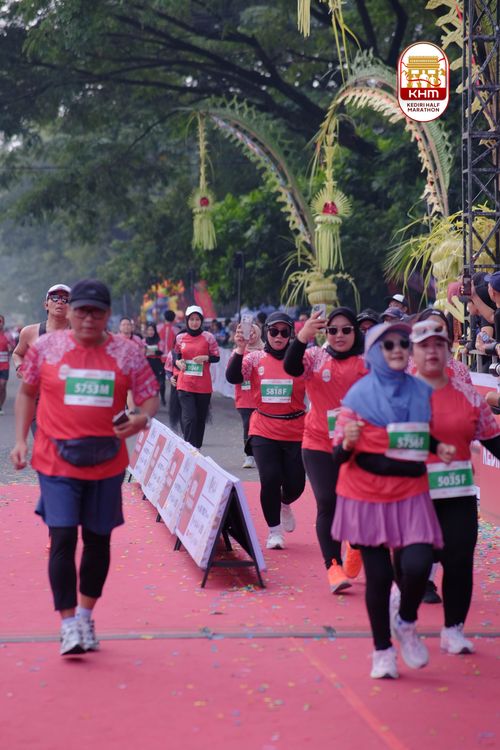 Race photo from Kediri Half Marathon 2025