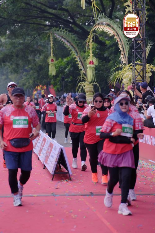 Race photo from Kediri Half Marathon 2025