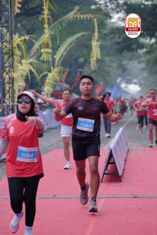 Race photo from Kediri Half Marathon 2025