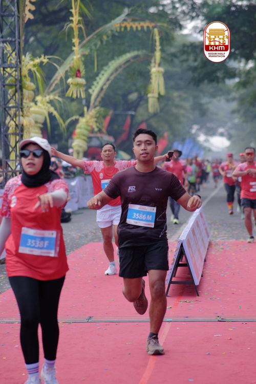 Race photo from Kediri Half Marathon 2025