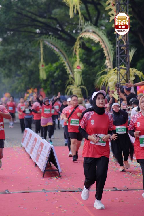 Race photo from Kediri Half Marathon 2025