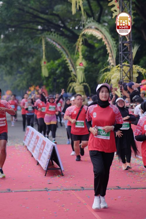 Race photo from Kediri Half Marathon 2025