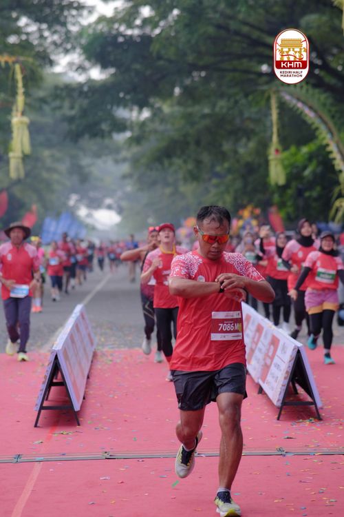 Race photo from Kediri Half Marathon 2025