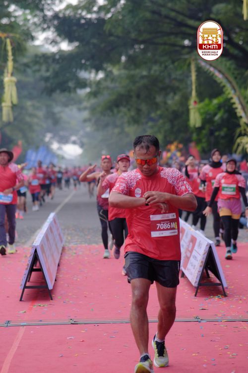 Race photo from Kediri Half Marathon 2025