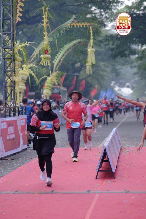 Race photo from Kediri Half Marathon 2025