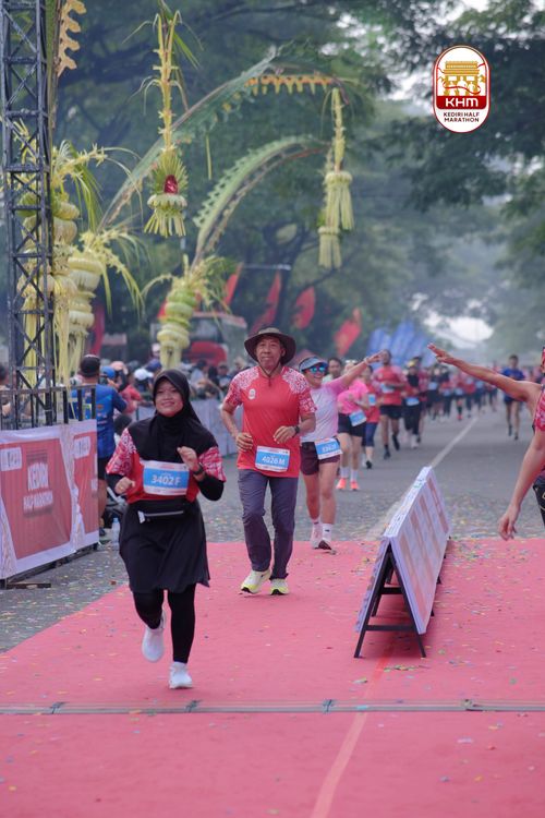 Race photo from Kediri Half Marathon 2025