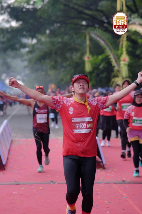 Race photo from Kediri Half Marathon 2025