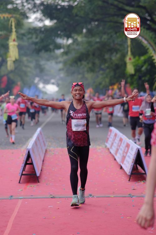 Race photo from Kediri Half Marathon 2025