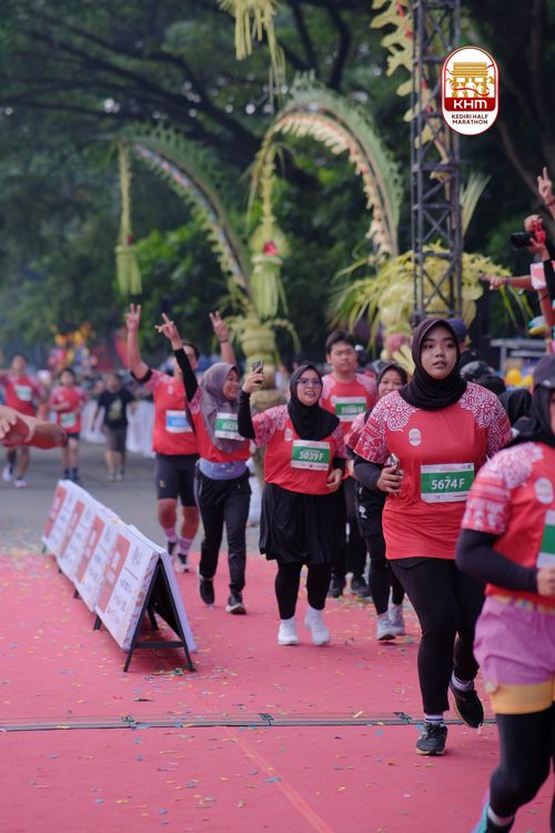 Race photo from Kediri Half Marathon 2025