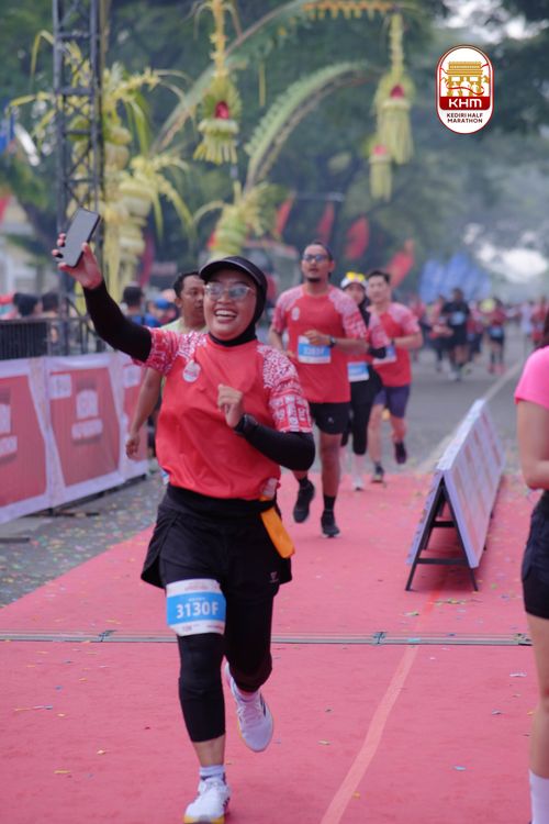 Race photo from Kediri Half Marathon 2025