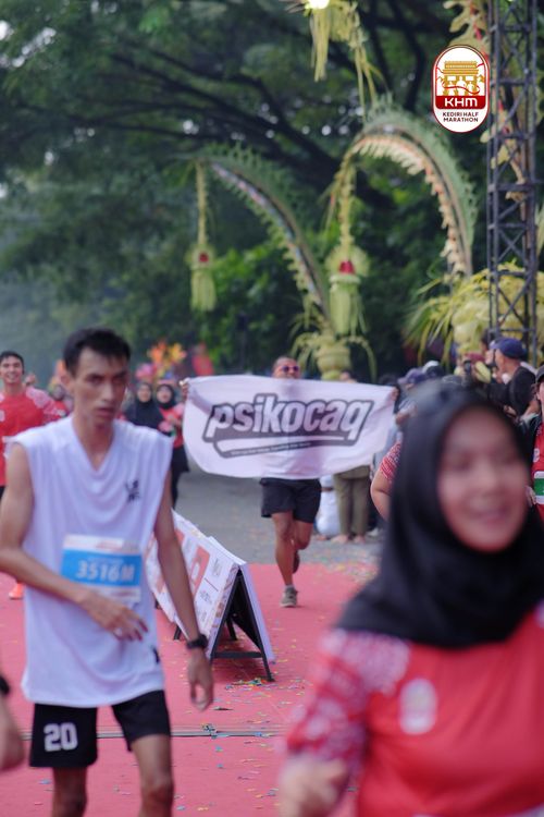 Race photo from Kediri Half Marathon 2025