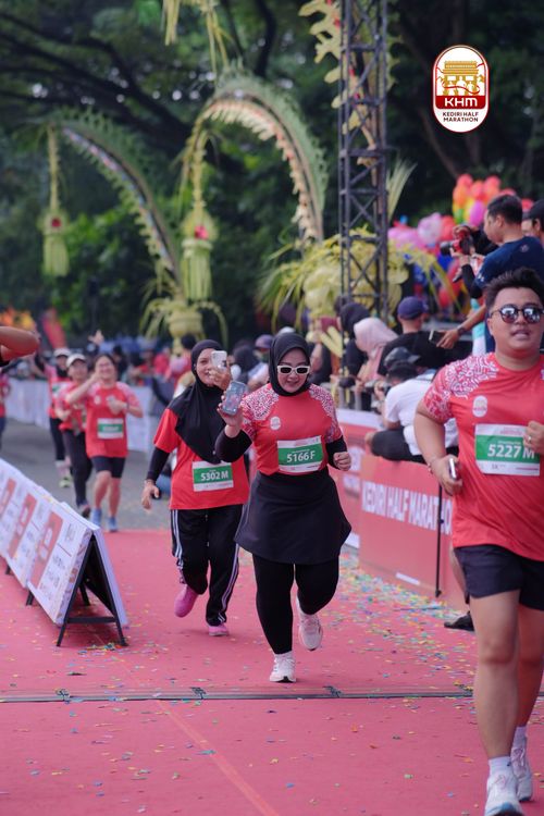 Race photo from Kediri Half Marathon 2025