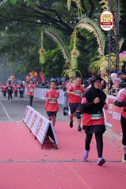 Race photo from Kediri Half Marathon 2025