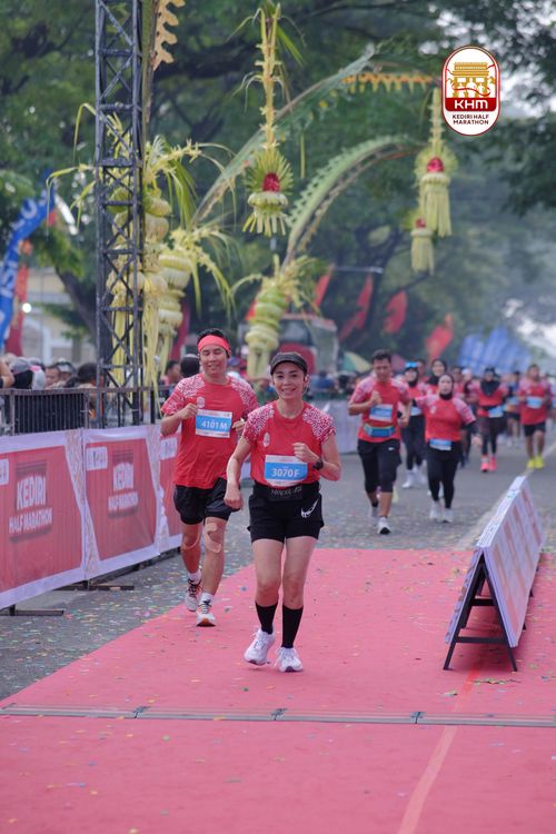 Race photo from Kediri Half Marathon 2025