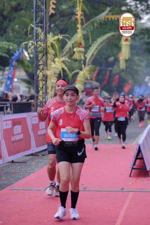 Race photo from Kediri Half Marathon 2025