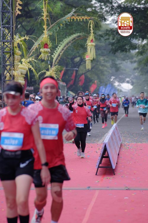 Race photo from Kediri Half Marathon 2025