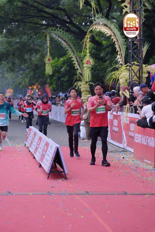 Race photo from Kediri Half Marathon 2025