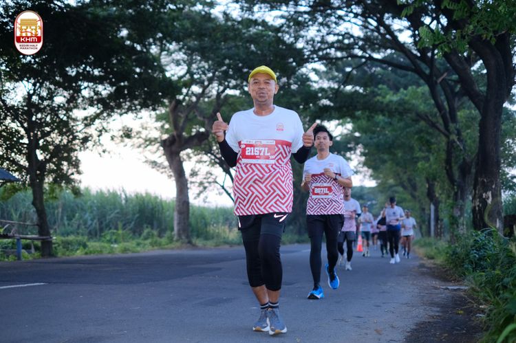 Race photo from Kediri Half Marathon 2024