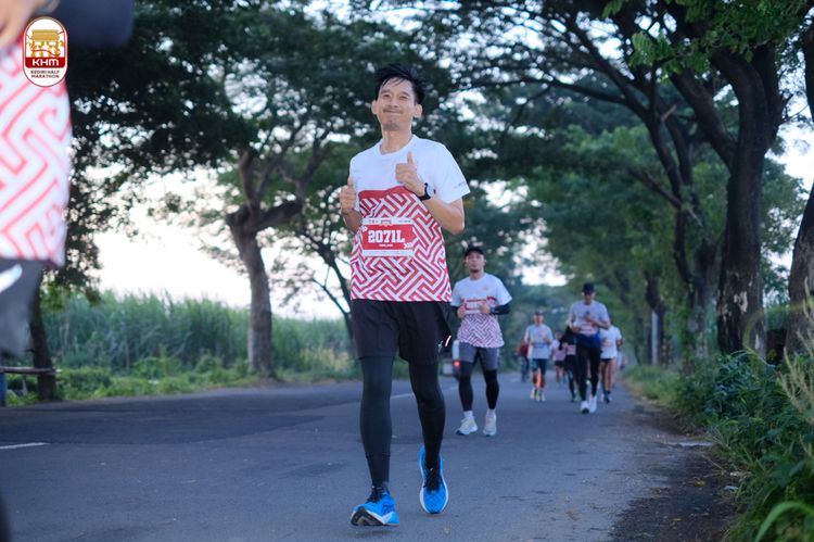 Race photo from Kediri Half Marathon 2024