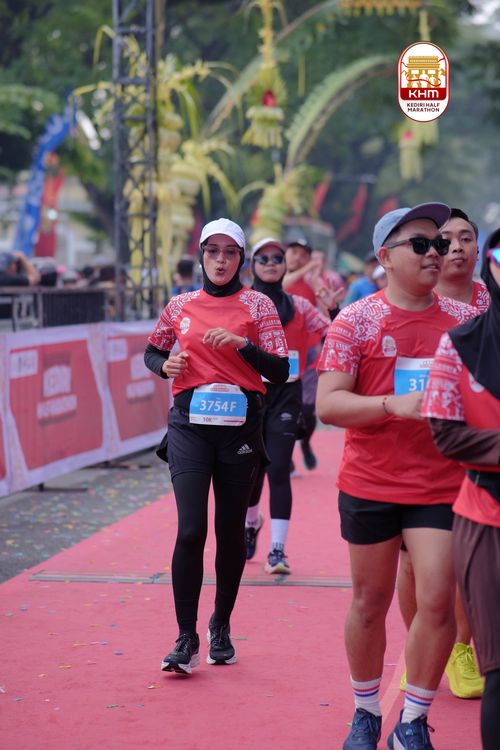 Race photo from Kediri Half Marathon 2025