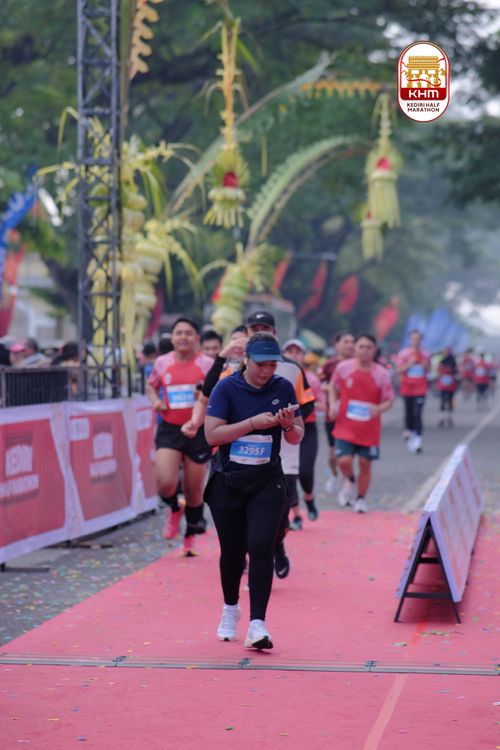 Race photo from Kediri Half Marathon 2025