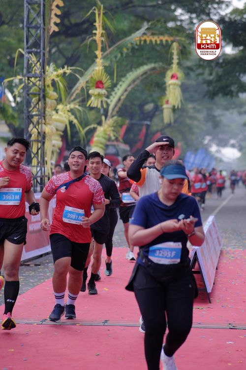 Race photo from Kediri Half Marathon 2025
