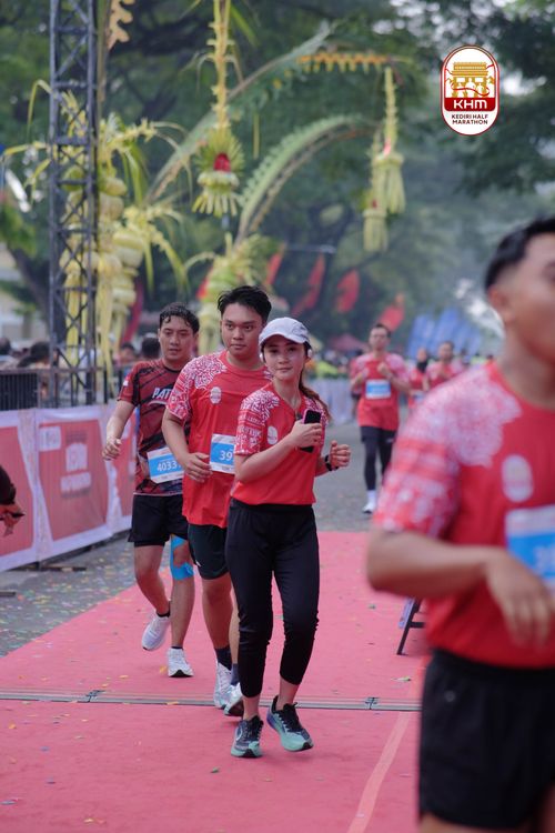 Race photo from Kediri Half Marathon 2025
