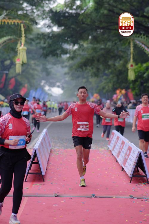 Race photo from Kediri Half Marathon 2025